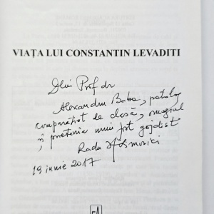 Radu Iftimovici - Viata lui Constantin Levatidi (cu autograf) - Img 2