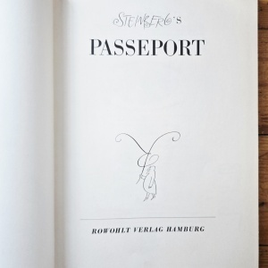 Saul Steinberg - Steinberg`s Passeport (editie hardcover, in limba germana) - Img 3