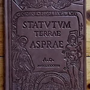 Statutum Terrae Asprae (1397) / Statuto della Terra di Aspra (editie hardcover)
