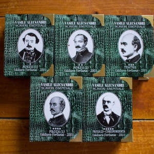Vasile Alecsandri - Scrieri esentiale (5 vol. in caseta speciala, format liliput, hardcover) - Img 3