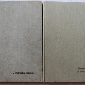Dr. Gheorghe Ghitescu - Anatomie artistica (Constructia corpului. Formele corpului in repaus si miscare) (2 vol., editie hardcover) - Img 2