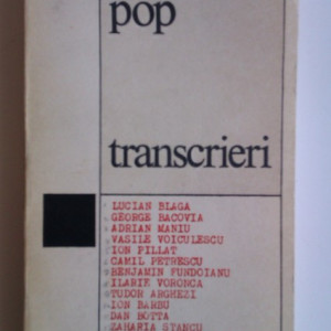 Ion Pop - Transcrieri (cu autograf) - Img 2