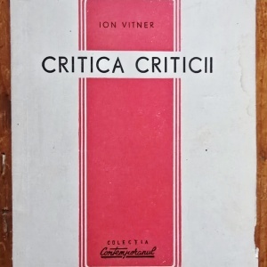 Ion Vitner - Critica criticii