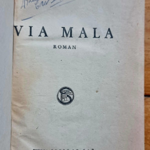 John Knittel - Via Mala (editie hardcover, interbelica, frumos relegata) - Img 2
