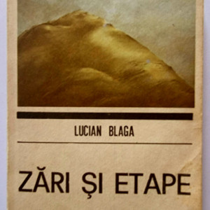 Lucian Blaga - Zari si etape