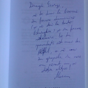 Marius Ianus - O noapte si o dimineata (cu autograf)