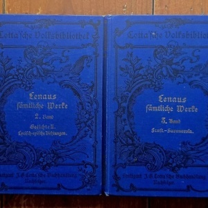 Nikolaus Lenau - Lenaus samtliche Werke in vier Banden (4 vol., editie hardcover)