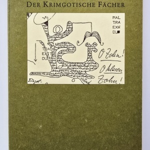 Oskar Pastior - Der krimgotische Facher. Lieder und Balladen. Mit 15 Bildtafeln des Autors (cu autograf) - Img 2