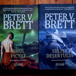 Peter V. Brett - Omul pictat. Sulita desertului (2 vol.)