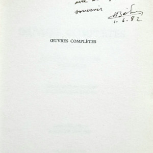 Tristan Tzara - Oeuvres completes I-VI (6 vol.) - Img 3