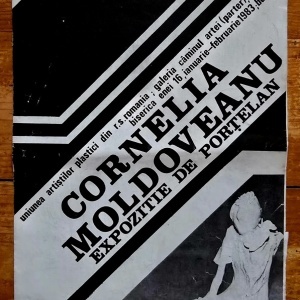 Cornelia Moldoveanu - Expozitie de portelan