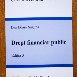 Dan Drosu Saguna - Drept financiar public
