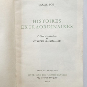 Edgar Allan Poe - Histoires extraordinaires - Img 2
