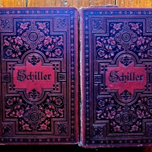 Friedrich Schiller - Schillers samtliche Werke in zwolf Banden (1-3, 7-9) (2 vol., editie hardcover)