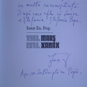 Ioan Es. Pop - 1983. Mars. 2013. Xanax (cu autograf)