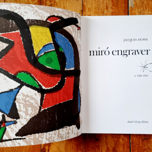 Jacques Dupin - Miro Graveur. Miro Engraver. Volume I: 1928-1960 (editie hardcover, in limba engleza, in etui special) - Img 3