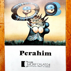 (Jules) Perahim (catalogue d`exposition, Galerie Mony Calatchi)