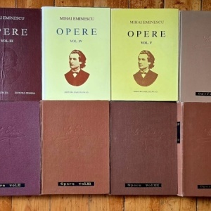 Mihai Eminescu - Opere I-XVI. Editie critica ingrijita de Perpessiciuss (16 vol., editie hardcover) - Img 2