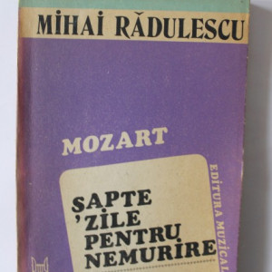 Mihai Radulescu - Mozart. Sapte zile pentru nemurire