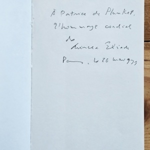 Mircea Eliade - Andronic et le serpent (cu autograf)