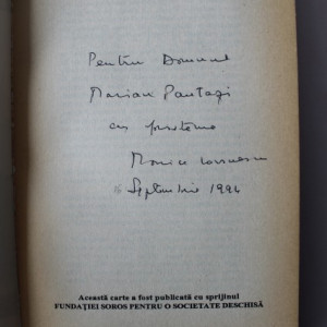 Monica Lovinescu - Unde scurte (editie completa, din care 3 cu autograf) Unde scurte, Seismograme, Posteritatea contemporana, Est-estice, Pragul, Insula serpilor) (6 vol.) - Img 6