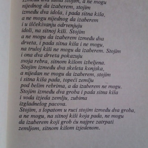 Nikita Stanesku / Nichita Stanescu - Jedino moj zivot (editie hardcover, in limba sarbo-croata) - Img 2