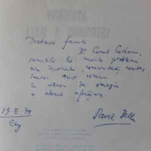 Pavel Bellu - Fericita jale a Cumbriei (cu autograf)