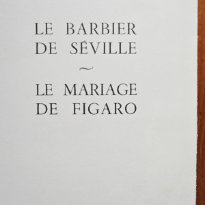 Pierre-Augustin Caron de Beaumarchais - Le Barbier de Seville. Le mariage de Figaro (editie hardcover, frumos relegata, in etui special) - Img 5