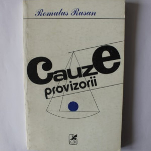 Romulus Rusan - Cauze provizorii