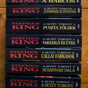 Stephen King - A Setet Torony (7 vol., serie completa, in limba maghiara) - Img 3