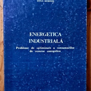 Titus Berinde - Energetica industriala. Probleme de optimizare a consumurilor de resurse energetice