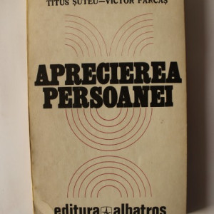 Titus Suteu, Victor Farcas - Aprecierea persoanei (cu autografe) - Img 2