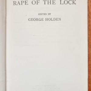 Alexander Pope - Pope`s Rape of the Lock (editie hardcover) - Img 2