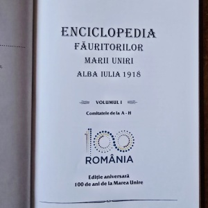Bianca-Bogdana Iuga, Vasile Iuga de Saliste - Enciclopedia Fauritorilor Marii Uniri. Alba Iulia 1918. Editie aniversara: 100 de ani de la Marea Unire (3 vol., editie hardvcover) - Img 3