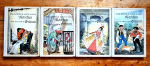 Die Kinder-und Hausmarchen der Bruder Grimm (4 vol., editie hardcover)