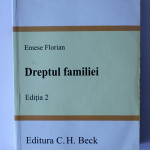 Emese Florian - Dreptul familiei