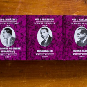 Gib I. Mihaescu - Scrieri esentiale (5 vol. in caseta speciala, format liliput, hardcover)