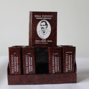 Mihai Eminescu - Scrieri esentiale (5 vol. in caseta speciala, format liliput, hardcover) - Img 2