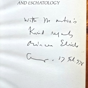 Mircea Eliade - Death, Afterlife and Eschatology (cu autograf) - Img 2