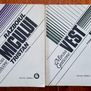 Mircea Gesticone - Razboiul micului Tristan. Vest (2 vol.) - Img 2