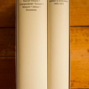 Nicolae Balcescu - Opere I-II (I. Scrieri istorice, politice si economice 1844-1852. II. Romanii supt Mihai Voevod Viteazul. Corespondenta. Scrisori. Memorii. Adrese. Documente) (2 vol., editie hardcover)