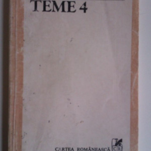 Nicolae Manolescu - Teme 4