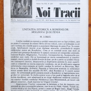 Noi Tracii - Anno/An XX. N. 203 - Settembre/Septembrie 1991