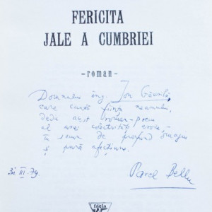 Pavel Bellu - Fericita jale a Cumbriei (cu autograf)