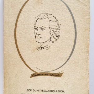 Zoe Dumitrescu-Busulenga - Mihai Eminescu