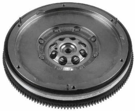 KIT AMBREIAJ cu VOLANTA MASA DUBLA SACHS MERCEDES SPRINTER 3-T 211 CDI 109CP tip motor 646 - Img 2