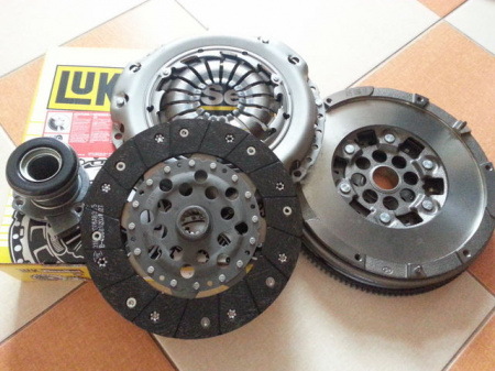 KIT AMBREIAJ cu VOLANTA MASA DUBLA LUK OPEL ASTRA H 1.7 CDTI 101CP si cutie viteze F23 - Img 2