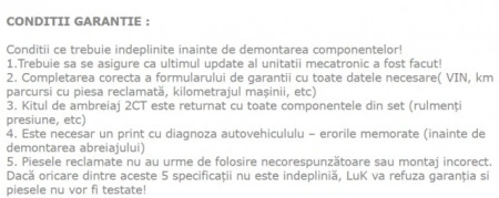 KIT AMBREIAJ DUBLU USCAT LUK cutie DSG 7+1 VW TOURAN 1.9 TDI 105CP - Img 4