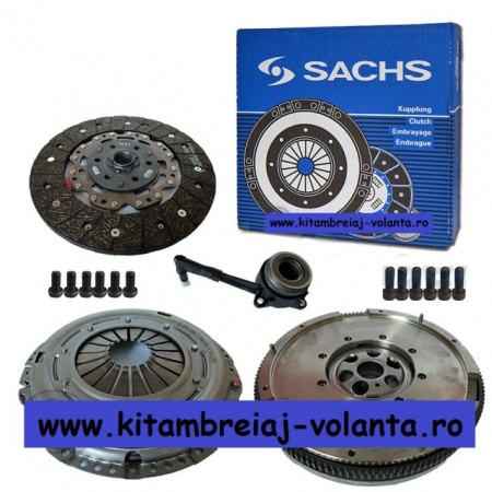 KIT AMBREIAJ si VOLANTA MASA DUBLA SACHS VW BORA 1.9 TDI 130CP / 150CP cod motor ASZ - ARL