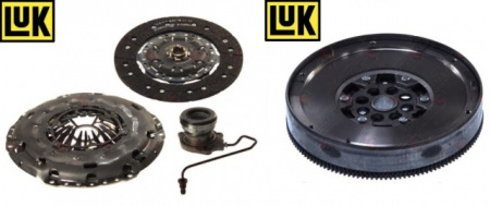 KIT AMBREIAJ cu VOLANTA MASA DUBLA LUK OPEL MERIVA 1.7 CDTI 125CP cod motor Z17DTR - A17DTR